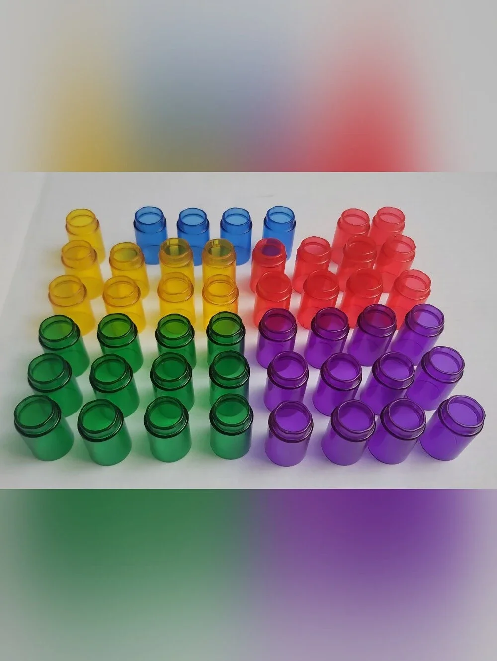 Marble Genius Marble Run Lot Translucent Track Pieces STEM Building Toy Parts
